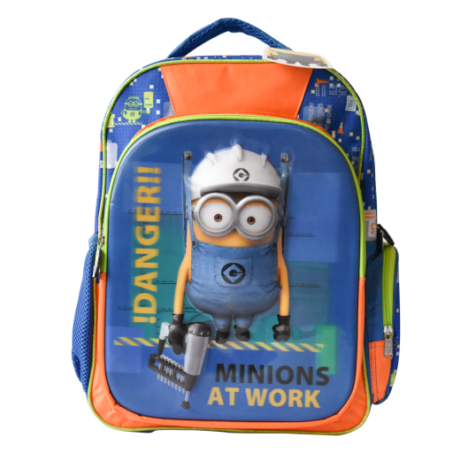 Cartera Escolar Minions Niño 3d Mochila 32x26x10 Cm — Firpack